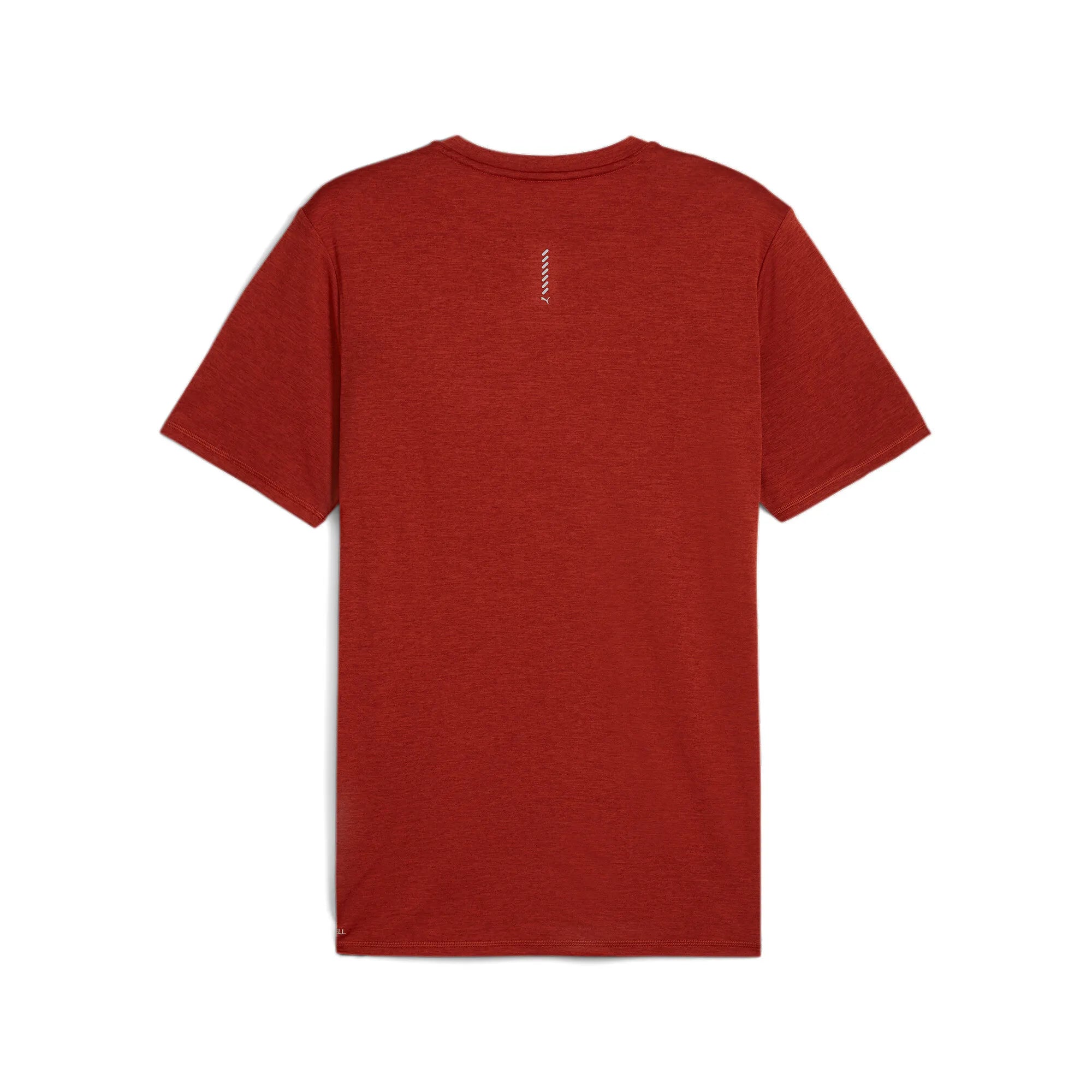 Puma Men's Run Favorite Heather Short Sleeve Running Tee Mars Red
