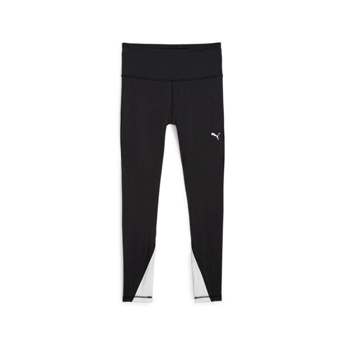 Puma Women&#39;s Train All Day 7/8 Performance Tights - Black/White Colorblock
