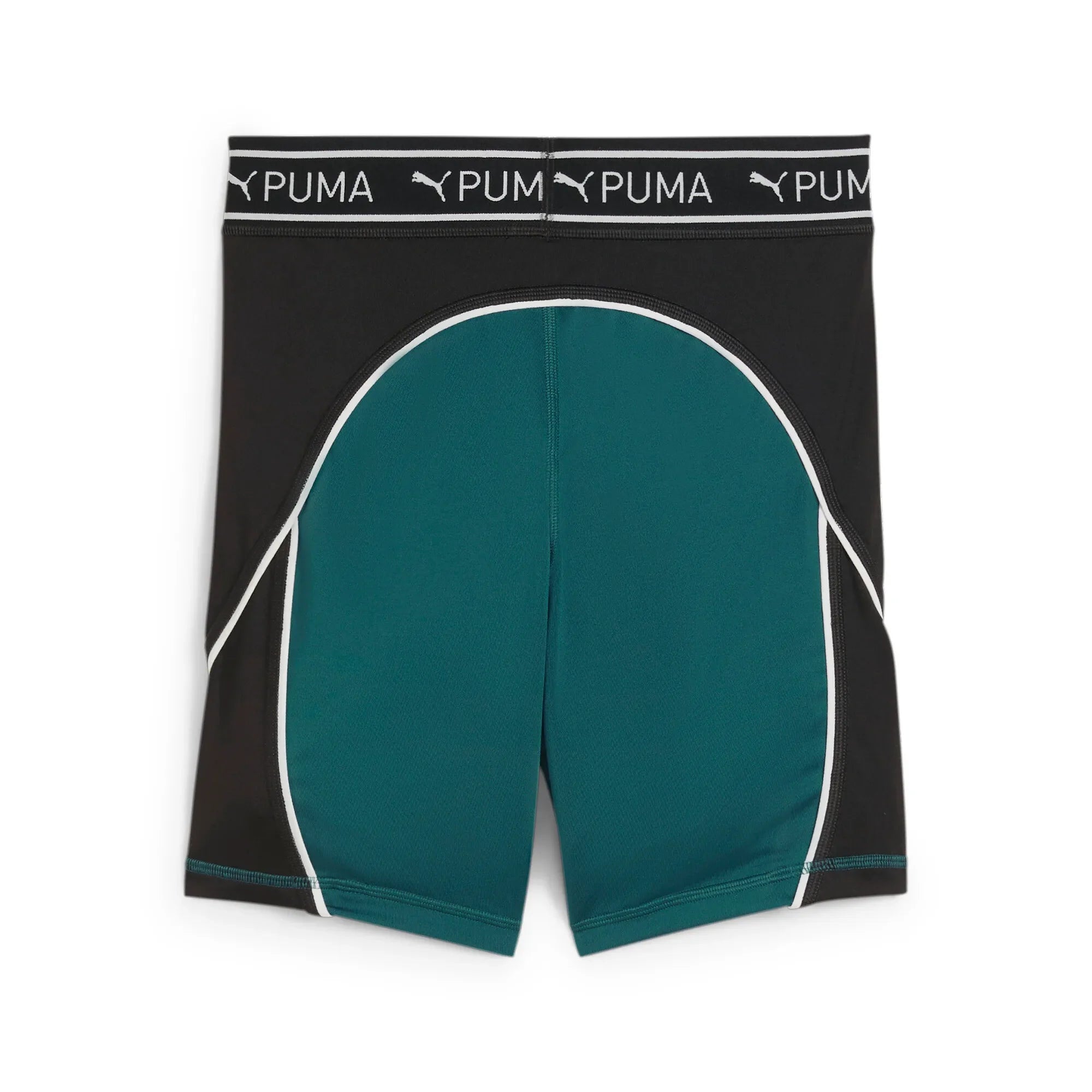 Puma Women's Fit Train Strong 5-Inch Performance Training Shorts - Cold Green