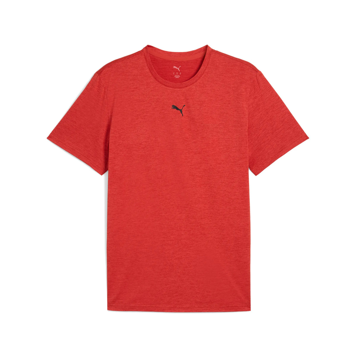 Puma Men&#39;s Essentials Heather Cat Tee: Performance Moisture-Wicking Recycled Training Shirt