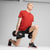 Puma Men's Essentials Heather Cat Tee: Performance Moisture-Wicking Recycled Training Shirt