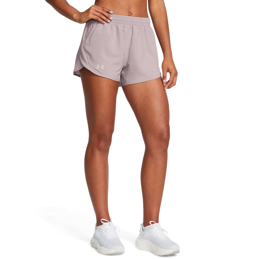 Lightweight Under Armour Women's Fly-By 3-Inch Running Shorts with Pockets