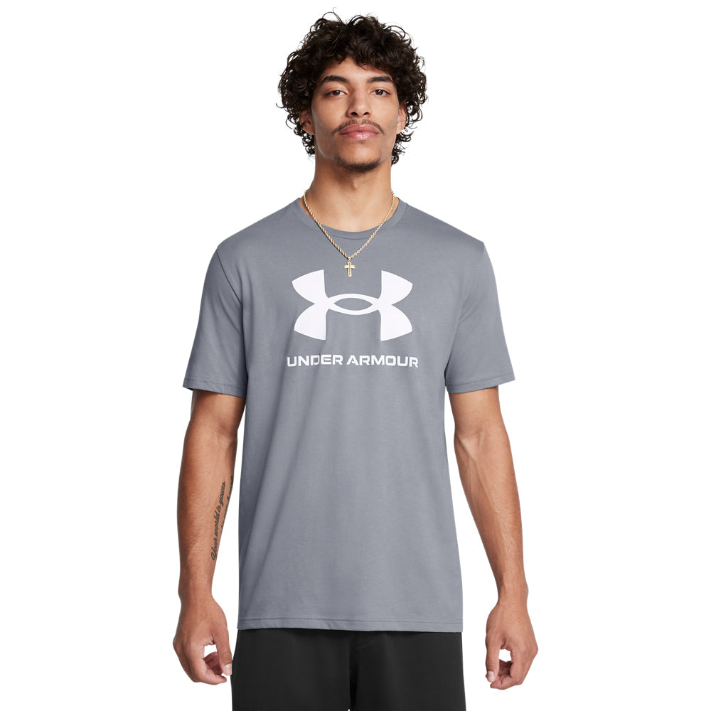 Under Armour Logo Short Sleeve T-Shirt - Soft, Quick-Drying Comfort Tee