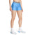 Under Armour Women's HeatGear® Shorty Blue Performance Compression Base Layer Shorts